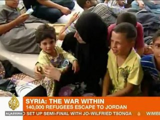 Download Video: Syrian refugees overwhelm Jordanian border