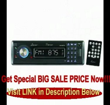 Lanzar AQCD60BTB AM/FM-MPX In-Dash Marine Detachable Face Radio CD/SD/MMC/USB Player and Bluetooth Wireless Technology