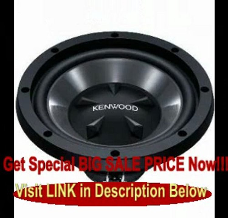 Kenwood KFC-W112S - 12 Single 8 ohm Performance Series Car Subwoofer EACH