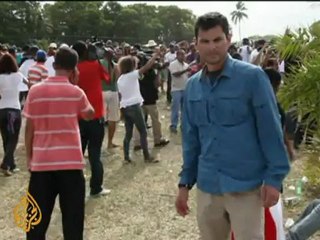 Federal authorities standoff with striking police in Brazil