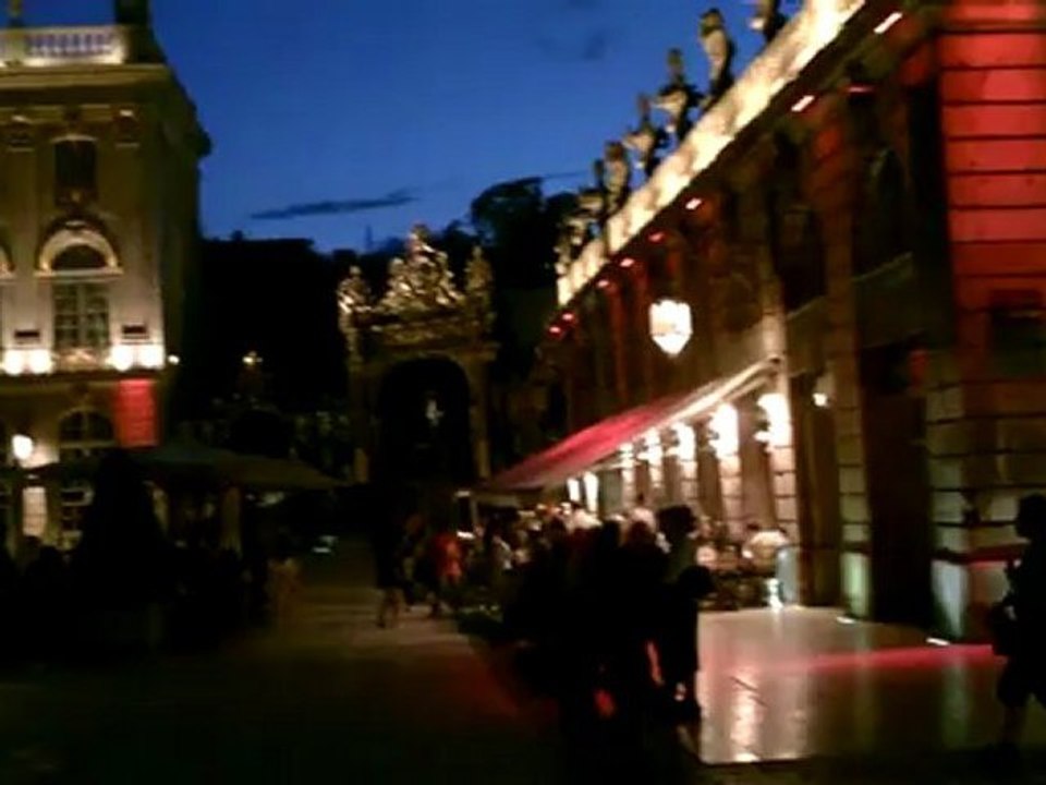 Place Stanislas Nancy Aôut 2012
