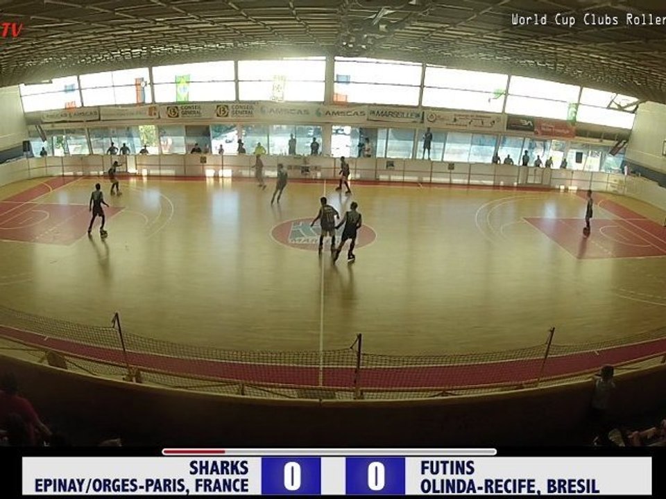 Small-Final PARIS vs RECIFE (1st Half)  - ROLLERSOCCER WORLD CUP 2012