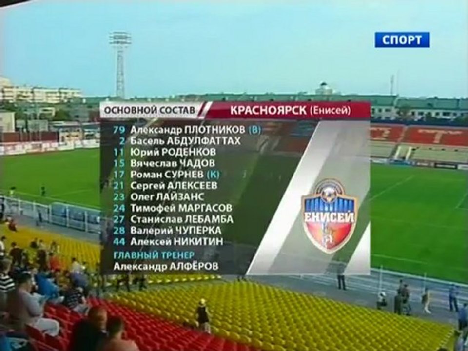 WWW.SOCCER-FOOTBALL.RU | 1 Saluyt - Enisey