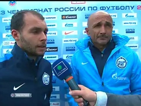 Спалетти после матча Зенит-Рубин