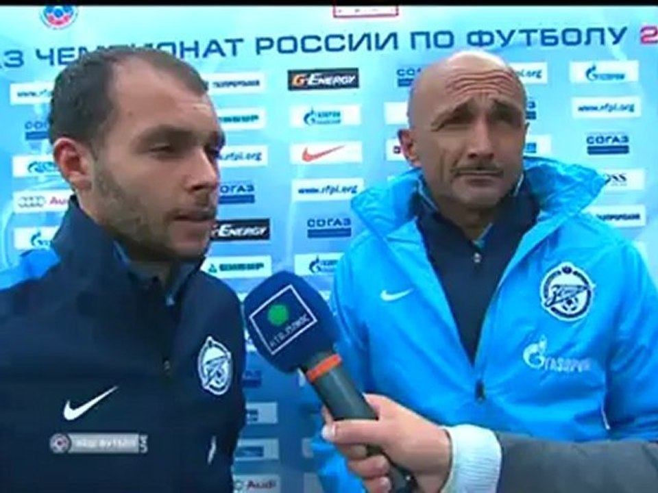 Спалетти после матча Зенит-Рубин