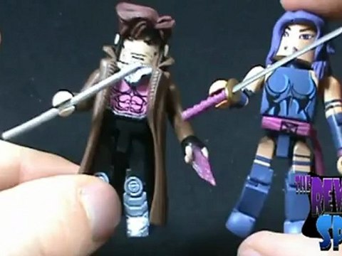 Toy Spot - Marvel Minimates Wolverine Series Gambit and Psylocke two pack