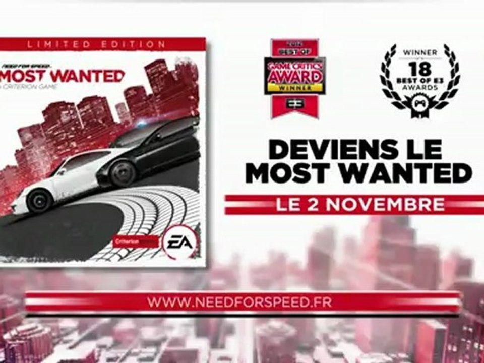 Need For Speed Most Wanted - Find it. Drive it