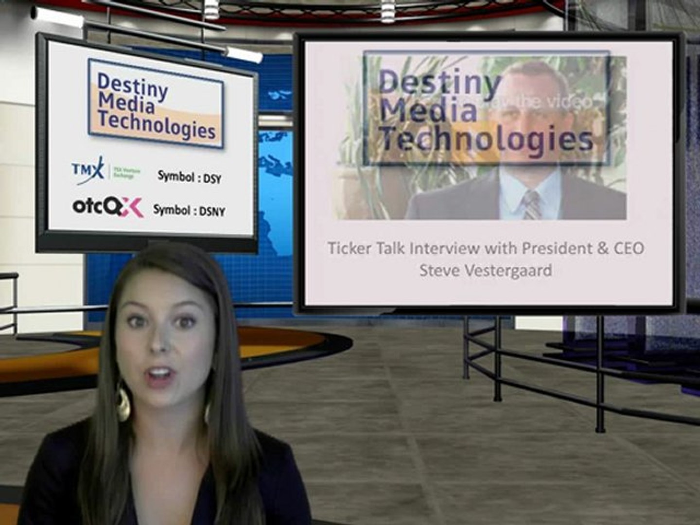 Destiny Media Technologies Inc. (DSNY: BB) Video News Alert
