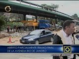 Abren parcialmente tramo final de la avenida Río de Janeiro