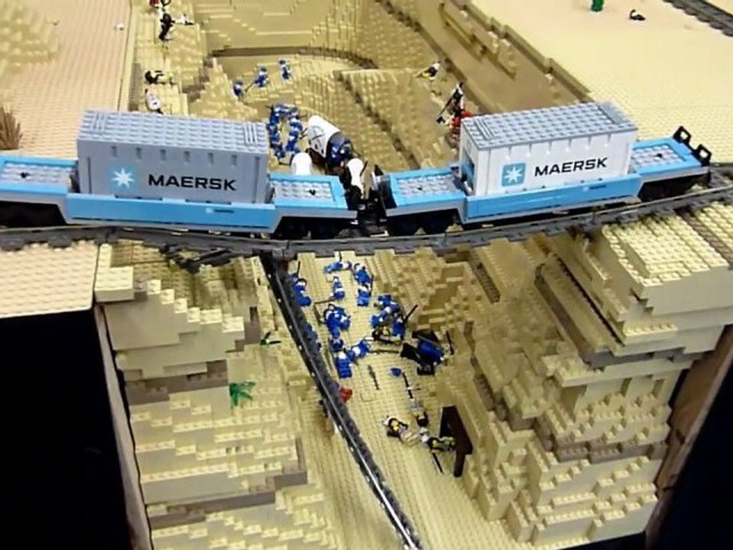 Lego - Maersk and the canyon StRambert 2011 - Vidéo Dailymotion
