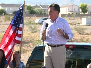 Mitt Romney, adversario de Obama