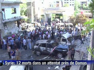 Syrie: douze morts dans un attentat près de Damas