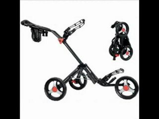 Caddylite 13.5 push cart met black