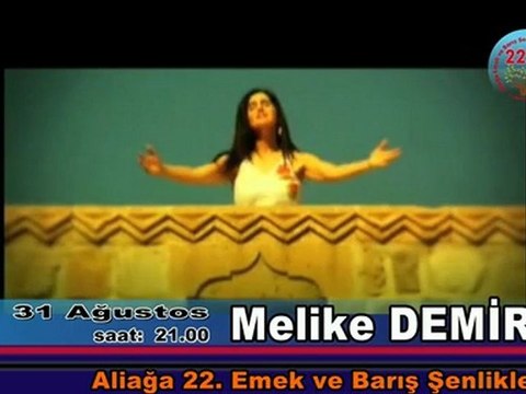Melike Demirağ 22. Aliağa Emek ve Barış Şenliklerinde