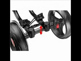 CaddyTek CaddyCruiser ONE One-Click Folding 4 Wheel Golf Push Ca