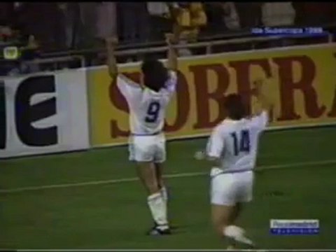 Supercopa de España 1988-1989: Ρεάλ Μαδρίτης-Μπαρτσελόνα 2-0
