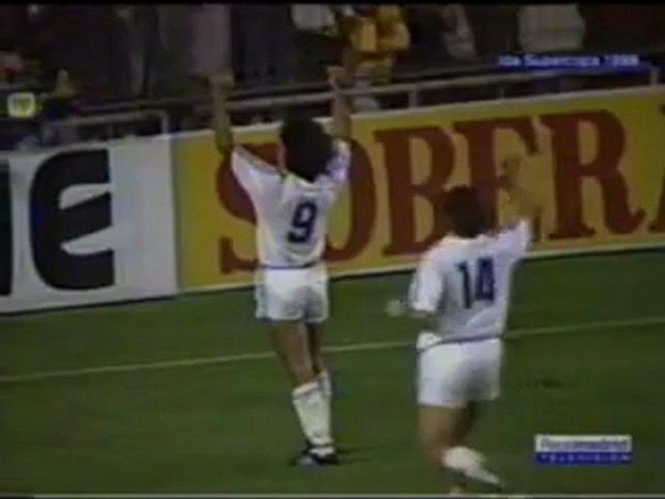 Supercopa de España 1988-1989: Ρεάλ Μαδρίτης-Μπαρτσελόνα 2-0