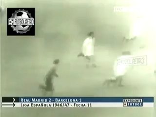 Primera Division 1946-1947: Ρεάλ Μαδρίτης-Μπαρτσελόνα 2-1