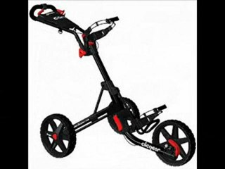 Clicgear 2.0 Push Cart Black 3 Wheel