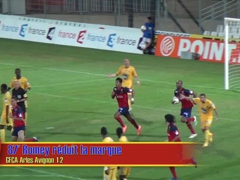 Résumé GFCA-AC Arles-Avignon - 2ème tour - Coupe de la ligue