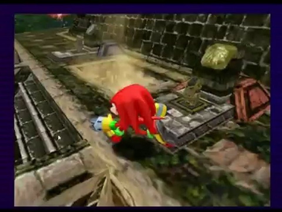 Sonic Adventure DX [Histoire Knuckles] Les statuettes