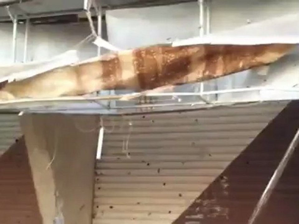 Syria فري برس  دمشق - جوبر _ القصف العشوائي على المنازل  28_8_2012 ج1
