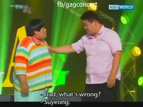 Father & son Gag Concert E656 ( ENGSUB) 11 August 2012@kbsw