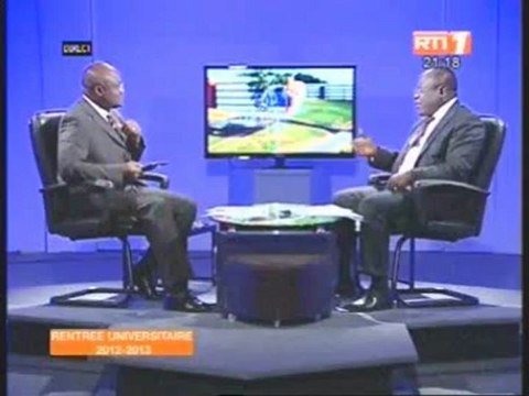Quelle réntrée universitaire 2012-2013 avec le Ministre Cissé Bacongo