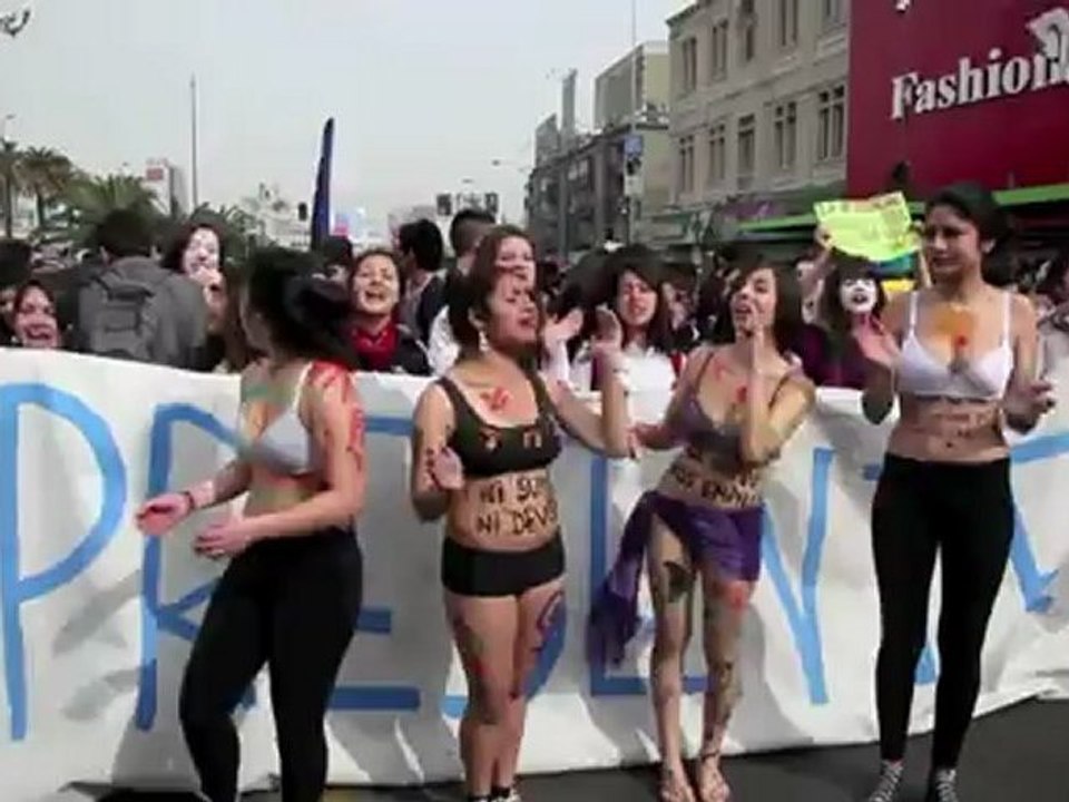 Protesta estudiantil en Chile