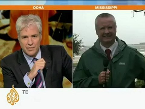 Hurricane Isaac brings heavy rains as it approaches landfall in Louisiana