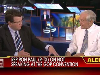 Ron Paul Not Endorsing Anybody - FOX News 08/28/2012