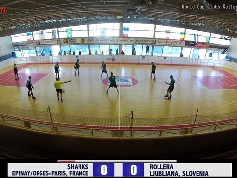 Semi-Final PARIS vs LJUBLJANA (1st Half) - ROLLERSOCCER WORLD CUP 2012