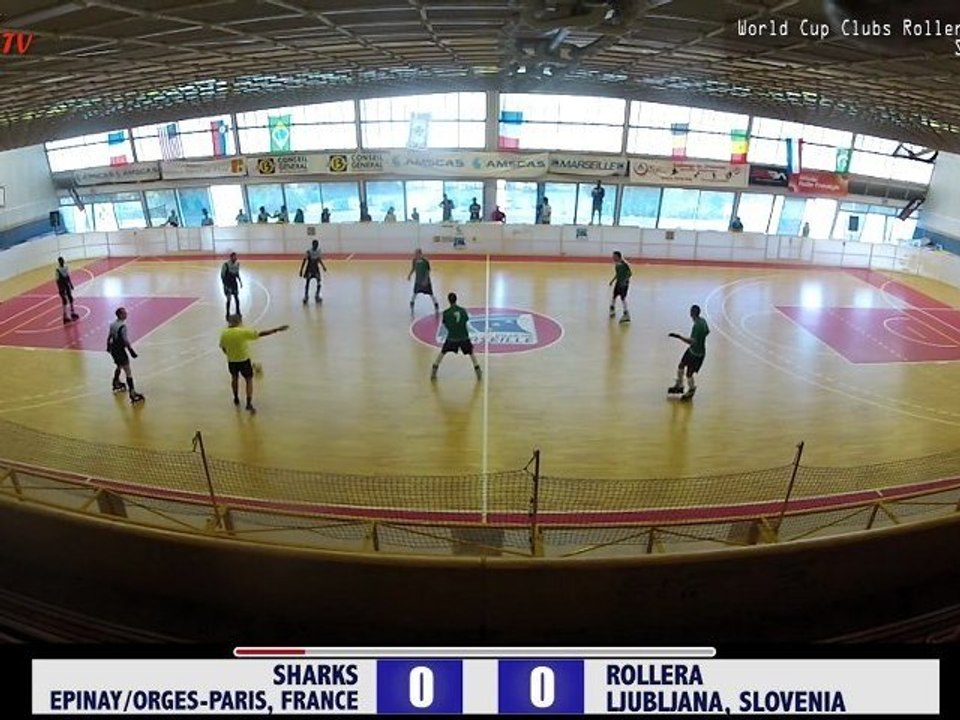 Semi-Final PARIS vs LJUBLJANA (1st Half)  - ROLLERSOCCER WORLD CUP 2012