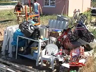 blitz al villaggio sinti