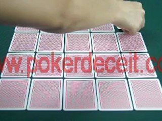 Copag Texas Holdem with small marks---carte segnate