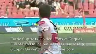 Golden Lions vs Griquas Live