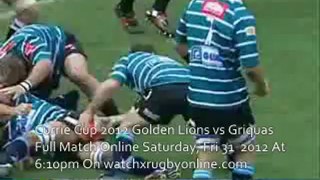 Golden Lions vs Griquas Live Currie Cup Match Online