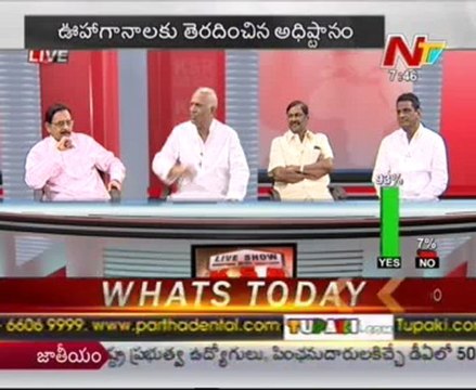 Live Show with -Vasudeva Dikshitulu-D K Samarasimhareddy-M.Venkateswara rao-Gone prakash rao- 02