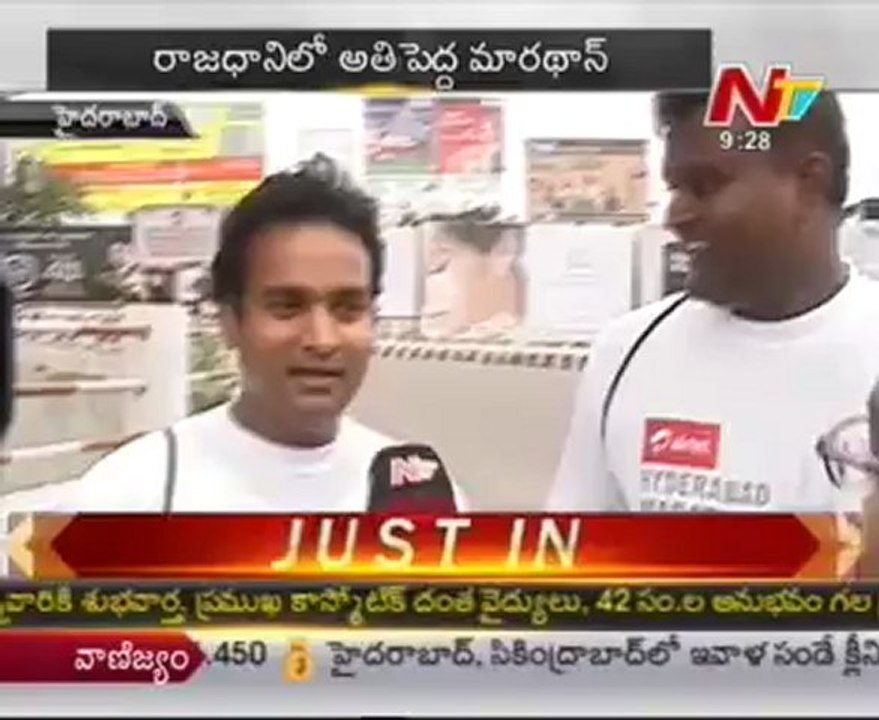 Biggest Maradhan for Healthy Society @ Hyderabad