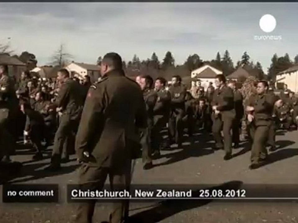 A haka to tribute - no comment