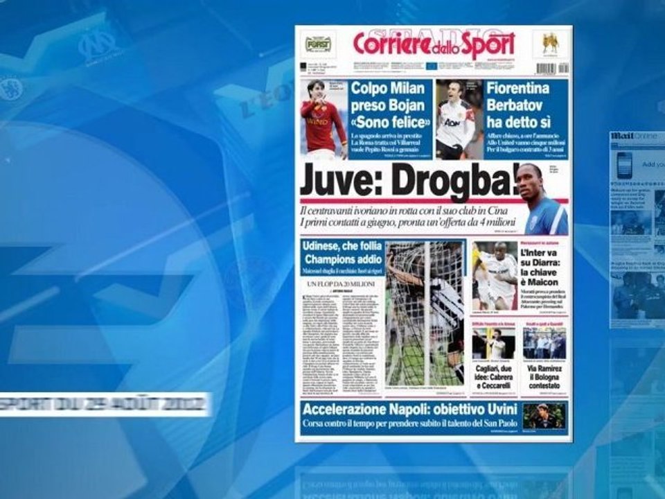 Foot Mercato - La revue de presse - 29 Août 2012