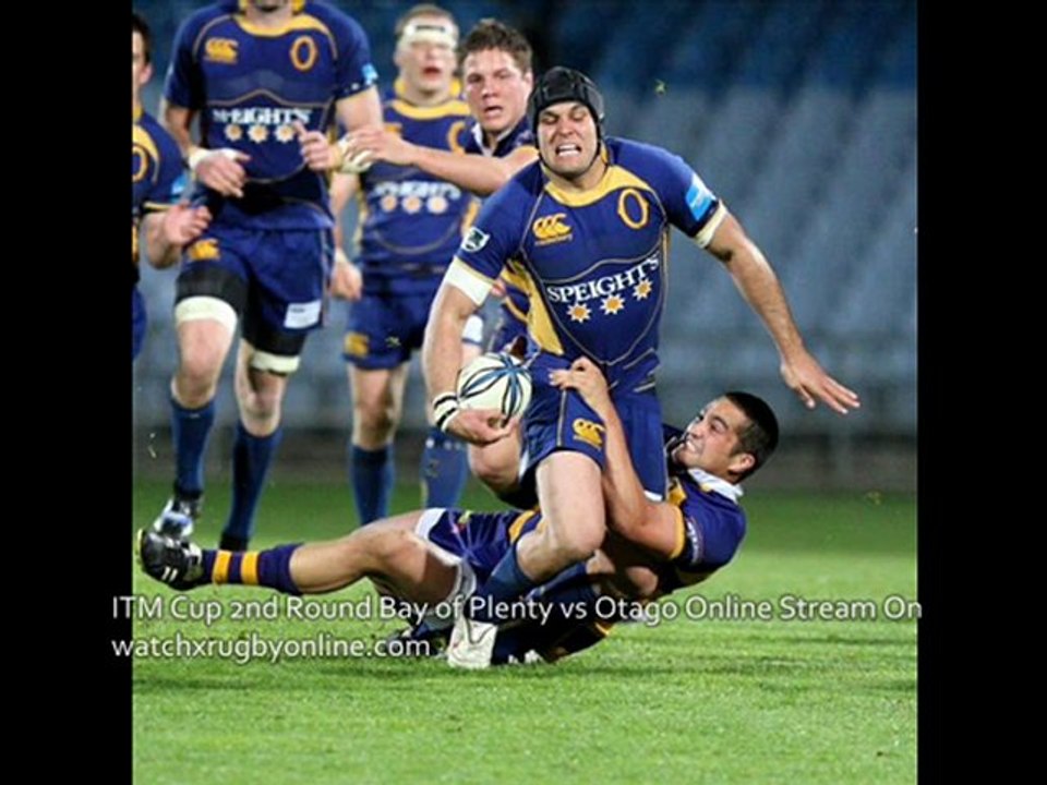 ITM Cup 2012 Bay of Plenty vs Otago Rugby Match