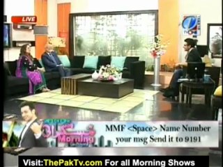 Muskurati Morning With Faisal Quresh By TV ONE - 29th August 2012 - Part 2