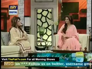 Good Morning Pakistan By Ary Digital - 29th August 2012 - Part 1/4