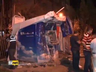 GAZİANTEP PATLAMANIN İZLERİ TEMİZLENDİ