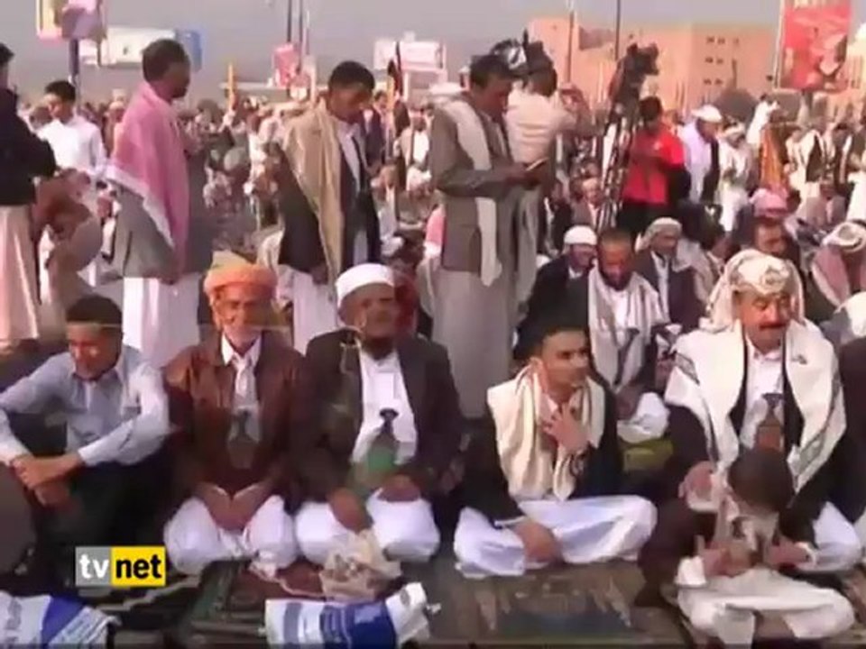 YEMEN'DE BAYRAM PROTESTOSU