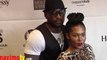 Omar Epps and Kiesha Epps at 