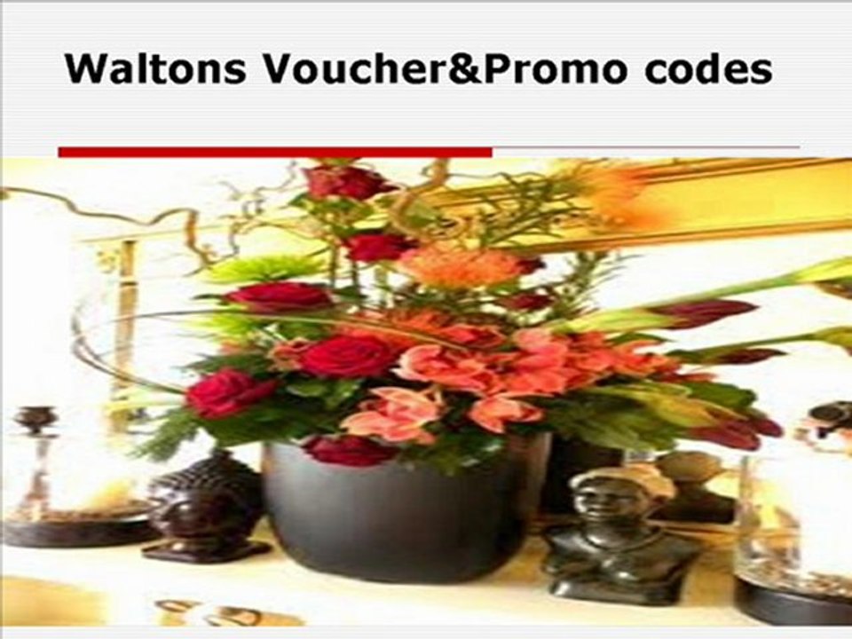 Waltons Voucher Codes & Vouchers at Dealswear.com