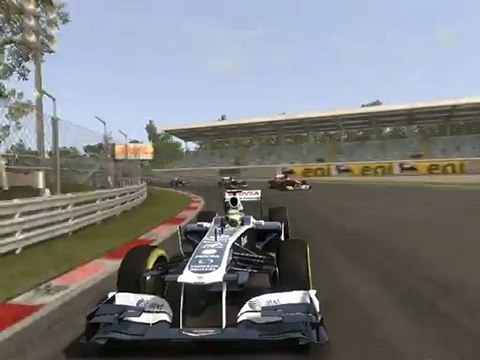 F1 2011 - GP d'Italie - Webber vs Rosberg