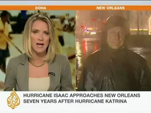 Tom Ackerman reports on Hurricane Isaac from New Orleans